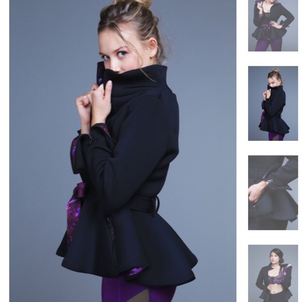 Queens Coat in Night- Size 6 -NWOT